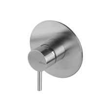 Chrome Recessed Valve for One Outlet